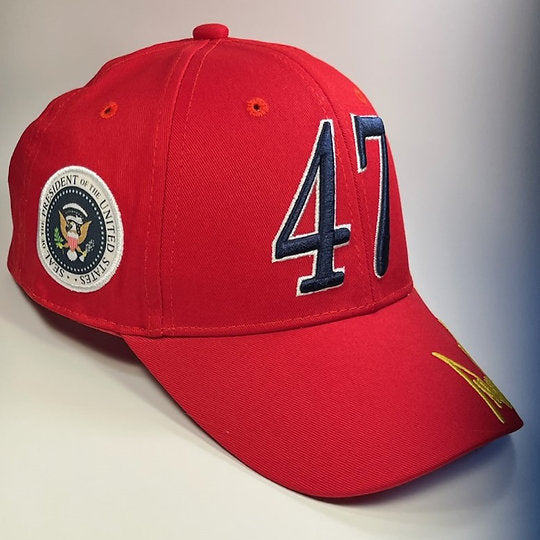 Trump 47 Cap, Red