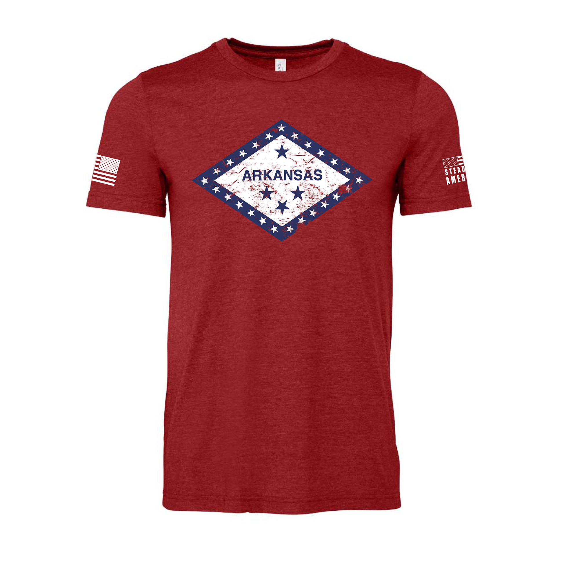 Arkansas Flag T-Shirt | Arkansas Flag Tee | Steadfast American