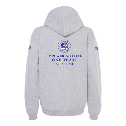 Arkansas Service Paws, SoftStyle Hoodie