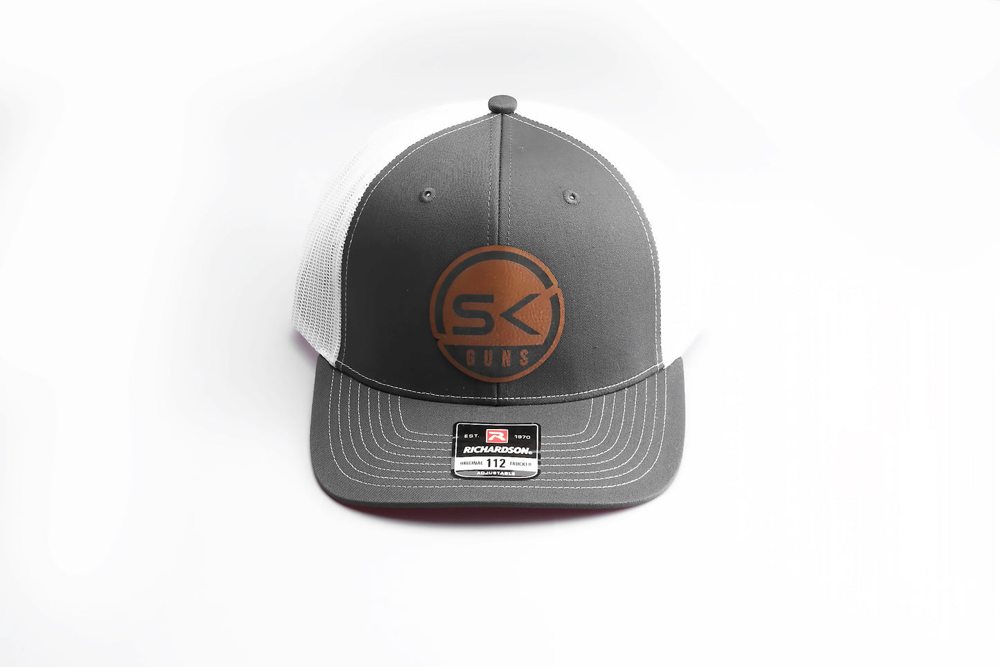 SK Guns Cap, Richardson 112, Leather Patch