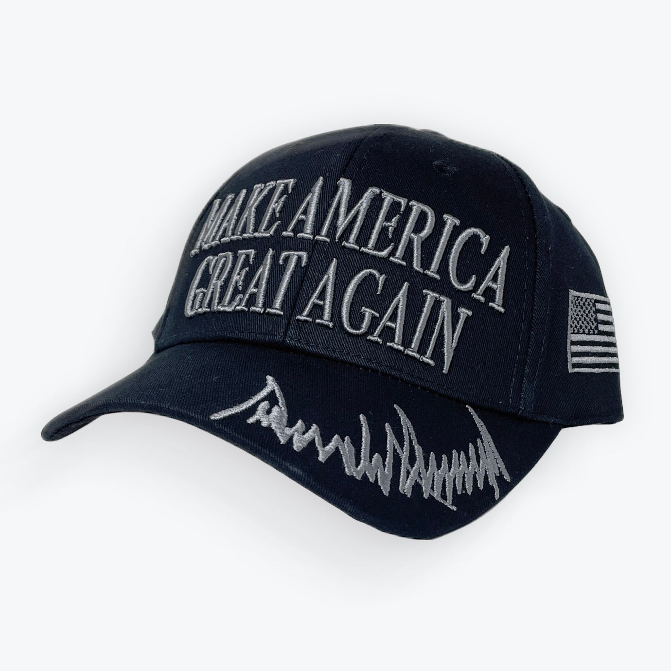 Dark MAGA Trump Cap, Black