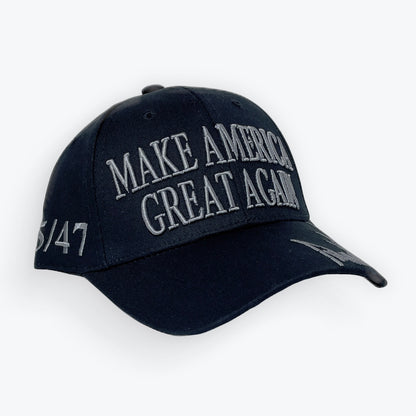 Dark MAGA Trump Cap, Black