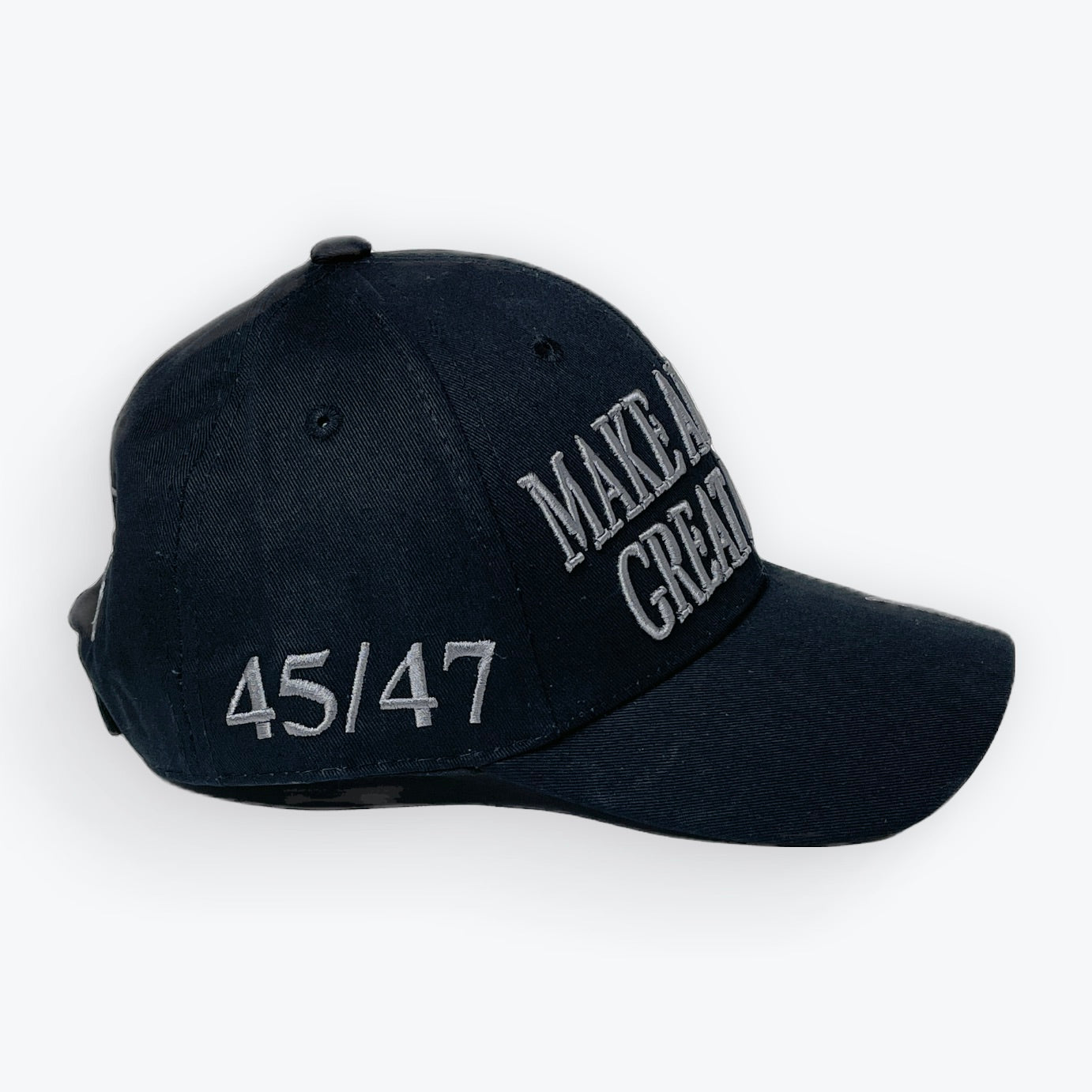 Dark MAGA Trump Cap, Black