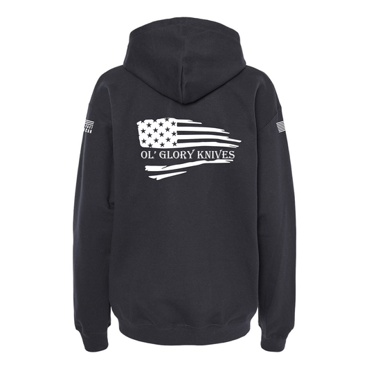 Ol' Glory Knives Flag, SoftStyle Hoodie