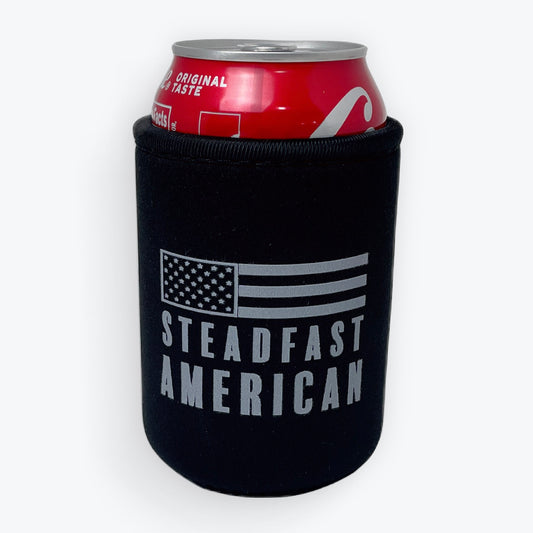 Steadfast American Premium Neoprene Koozie, Black