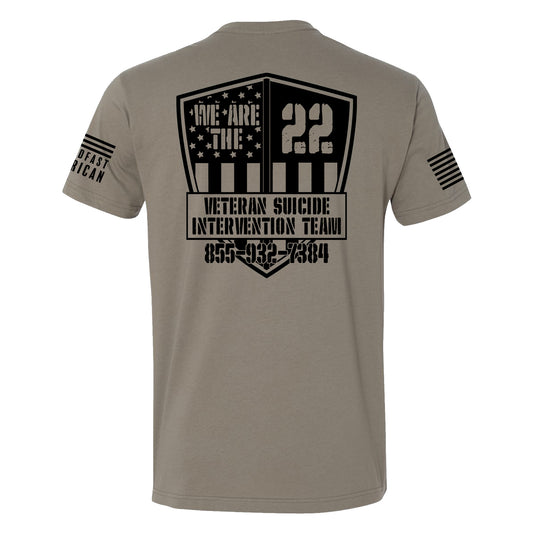 We Are The 22, Short Sleeve, F.D.E. (Flat Dark Earth)