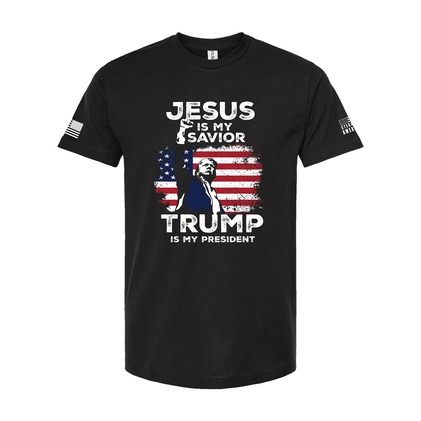 Jesus Is My Savior, Trump Is My President T-Shirt