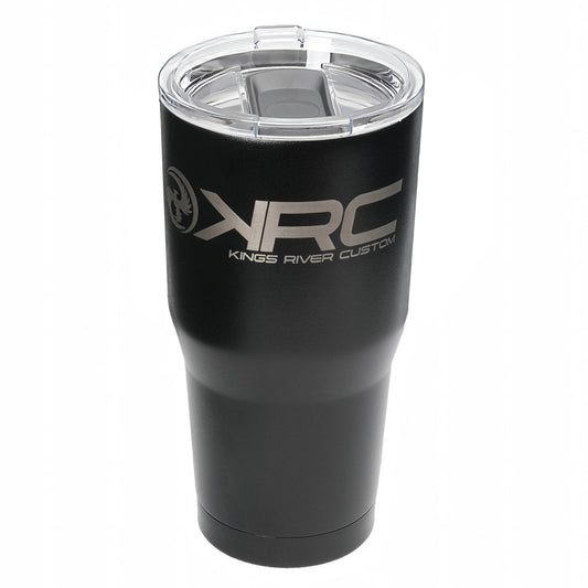 Kings River Custom Tumbler, 20 oz., Matte Black