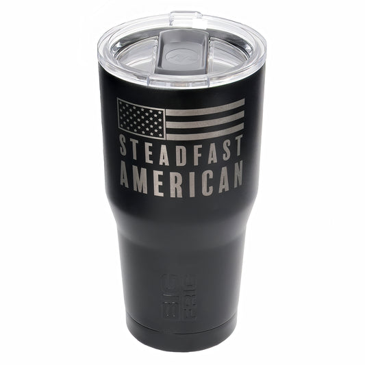 Steadfast American Tumbler, 20 oz., Matte Black